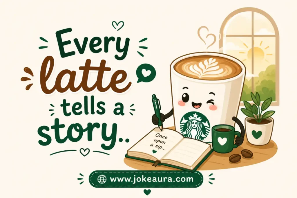 Every latte tells a story.