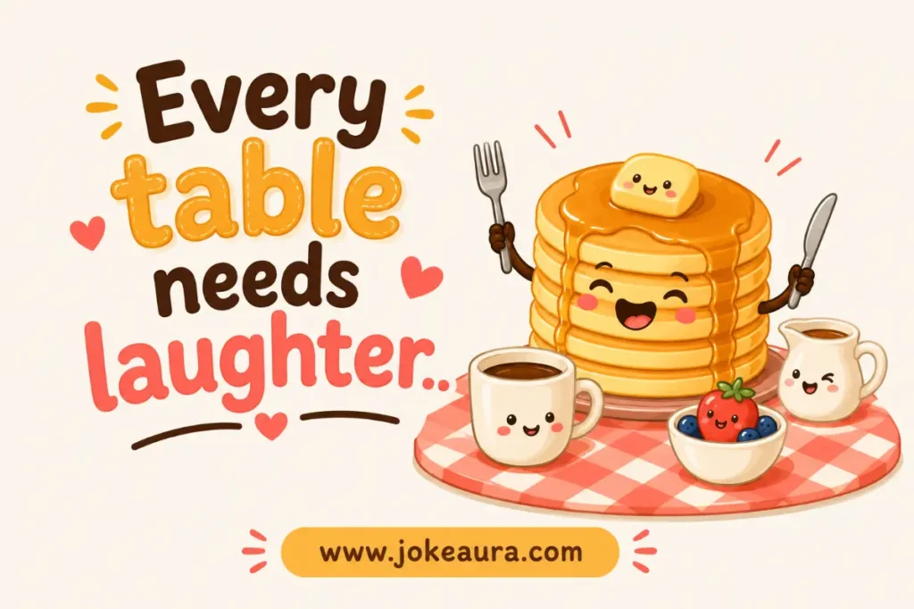 Every table needs laughter.