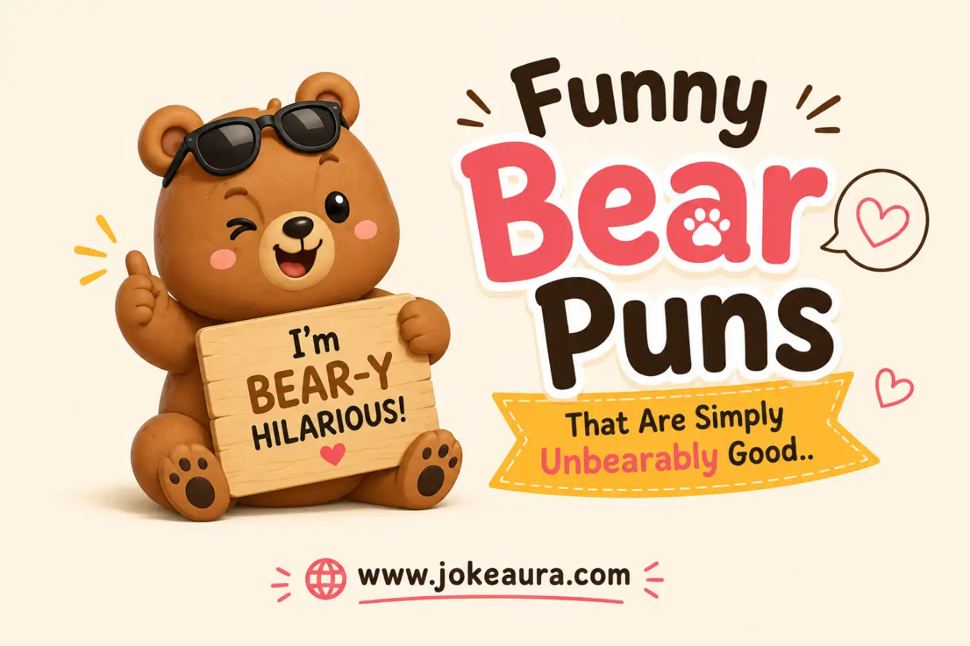 Funny Bear Puns That Are Simply Unbearably Good.