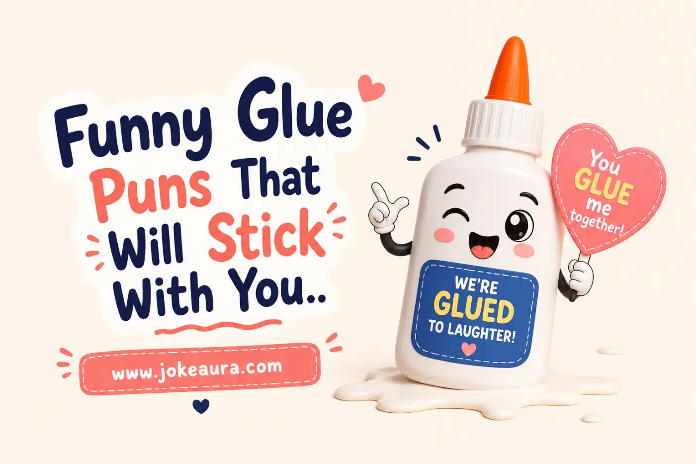Funny Glue Puns That Will Stick With You
