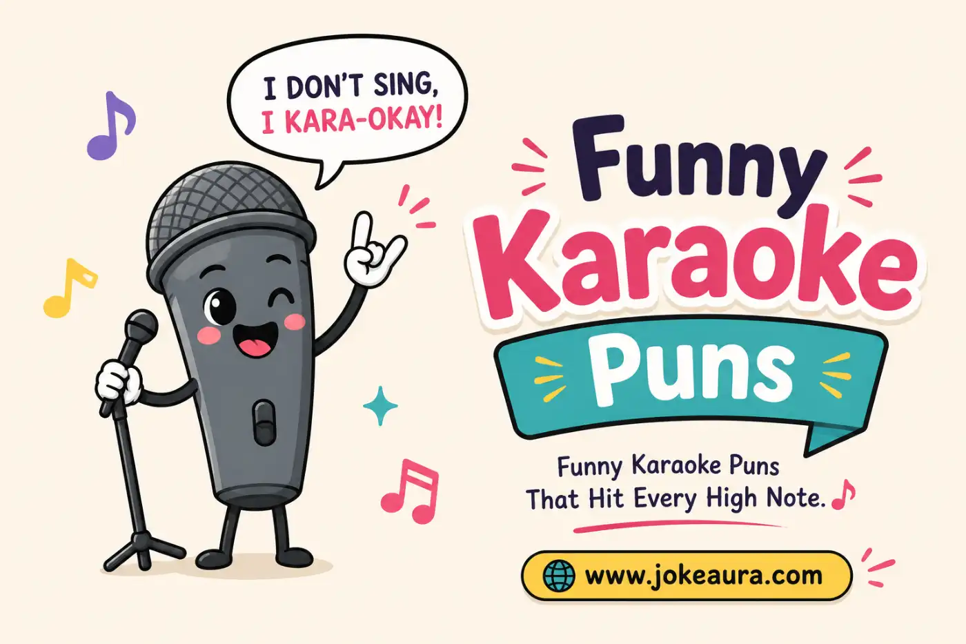 Funny Karaoke Puns That Hit Every High Note