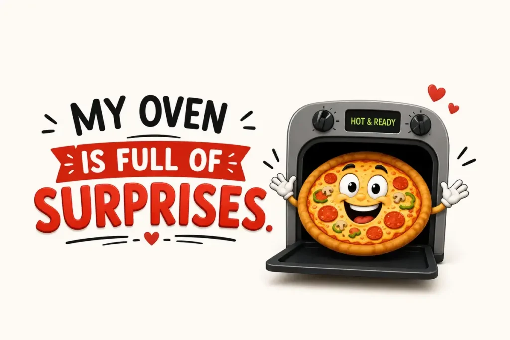 My oven is full of surprises.