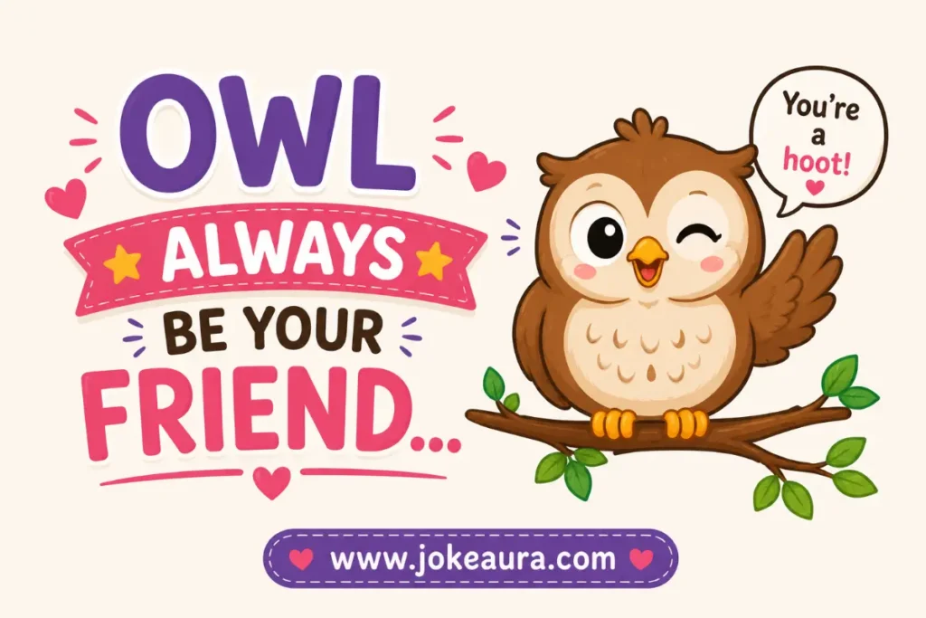 Owl always be your friend.