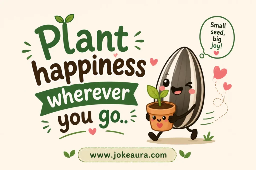 Plant happiness wherever you go.