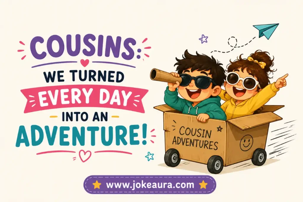 We turned every day into an adventure.