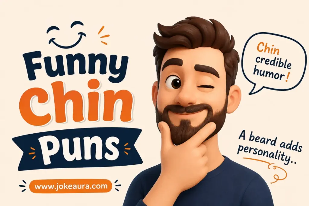 A beard adds personality.