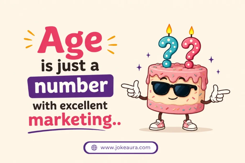 Age is just a number with excellent marketing.