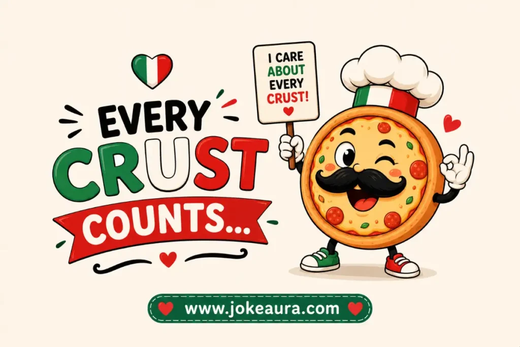 Every crust counts.