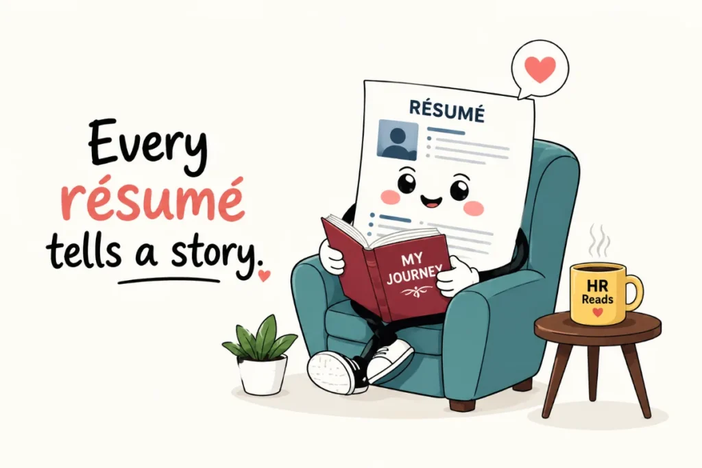 Every résumé tells a story.