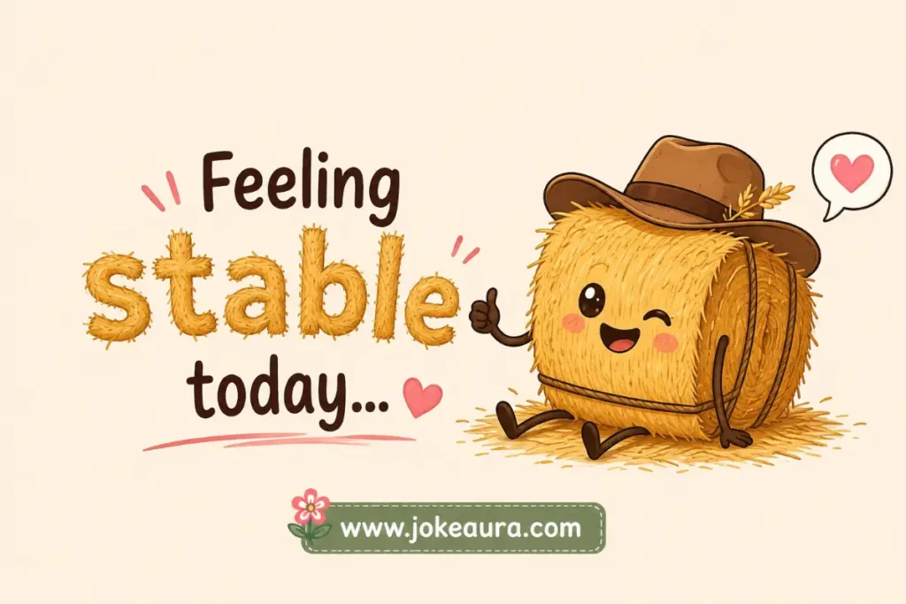 Feeling stable today.
