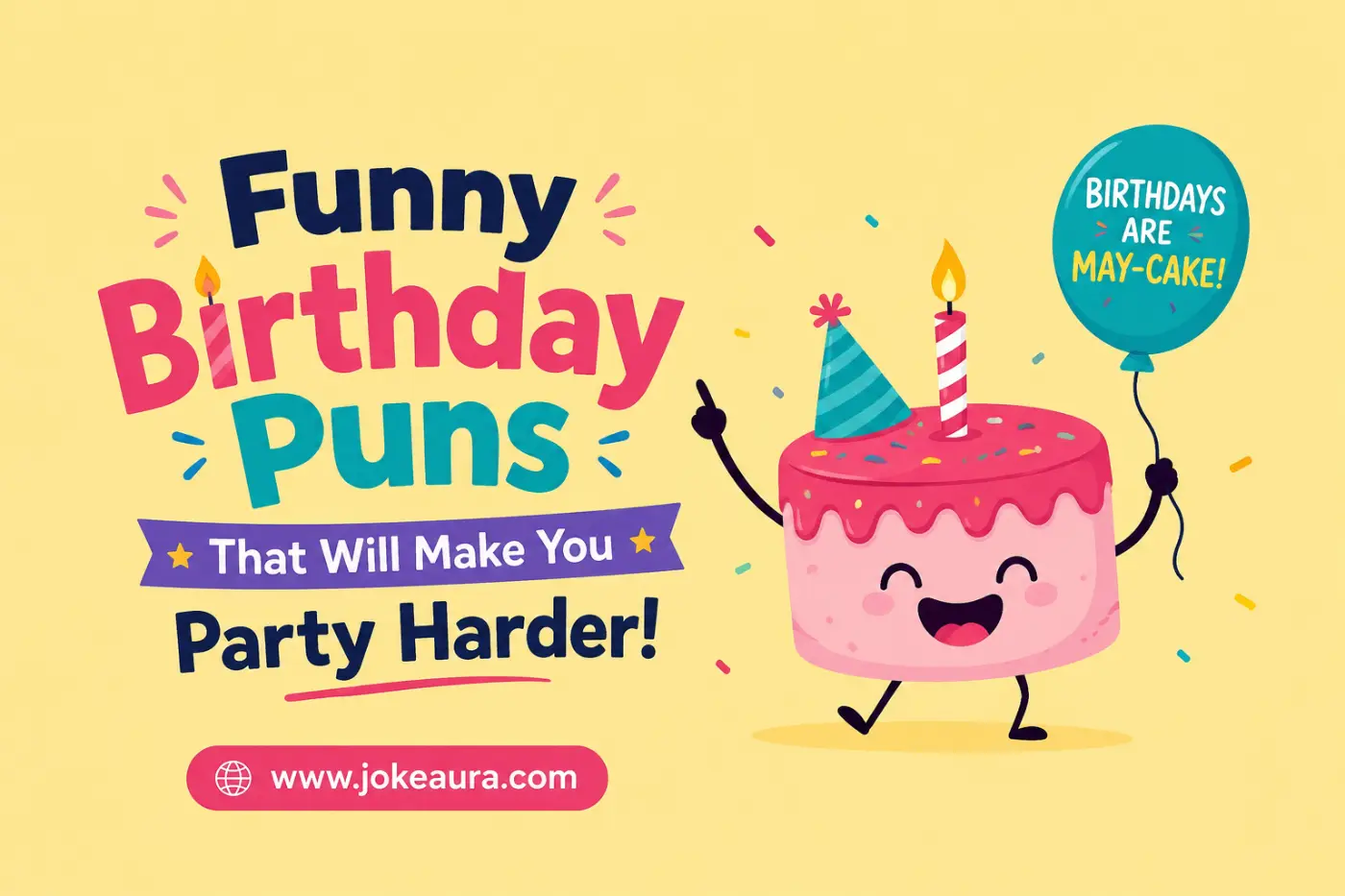 Funny Birthday Puns That Will Make You Party Harder