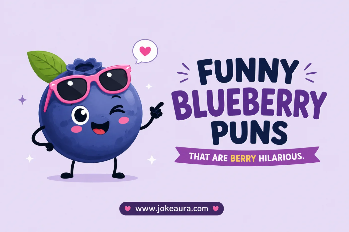 Funny Blueberry Puns That Are Berry Hilarious