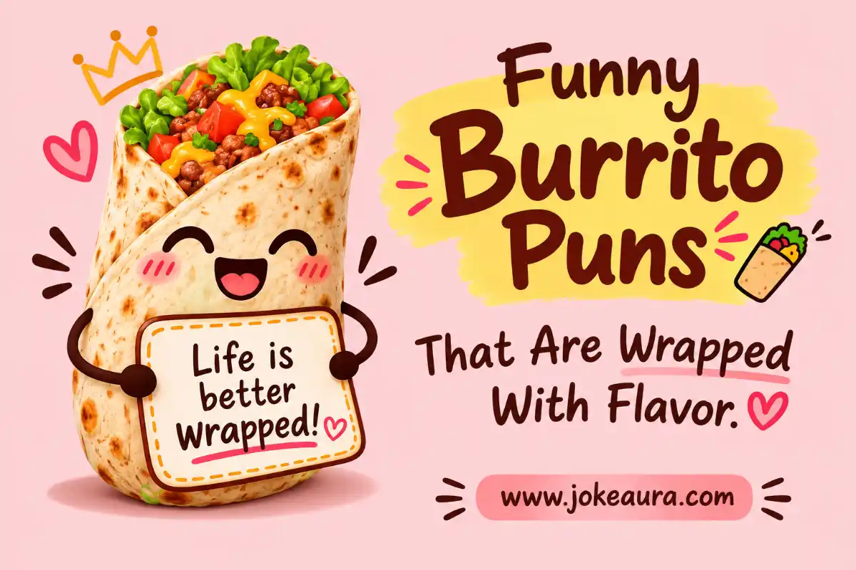 Funny Burrito Puns That Are Wrapped With Flavor