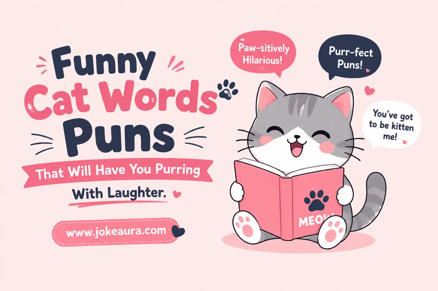 Funny Cat Words Puns That Will Have You Purring With Laughter
