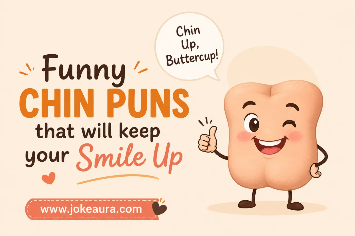 Funny Chin Puns That Will Keep Your Smile Up