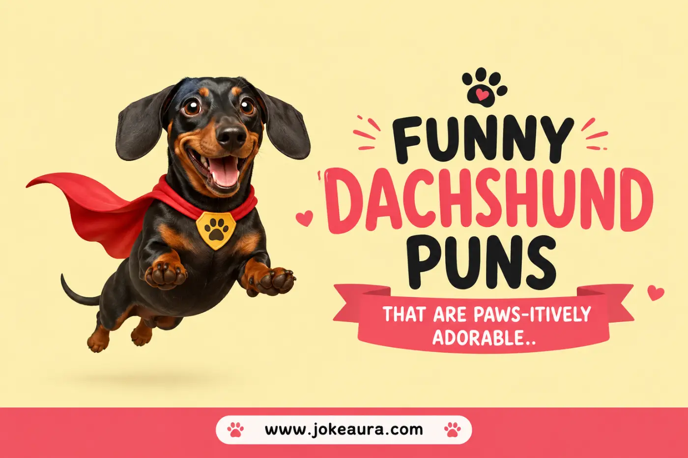 Funny Dachshund Puns That Are Paws-itively Adorable