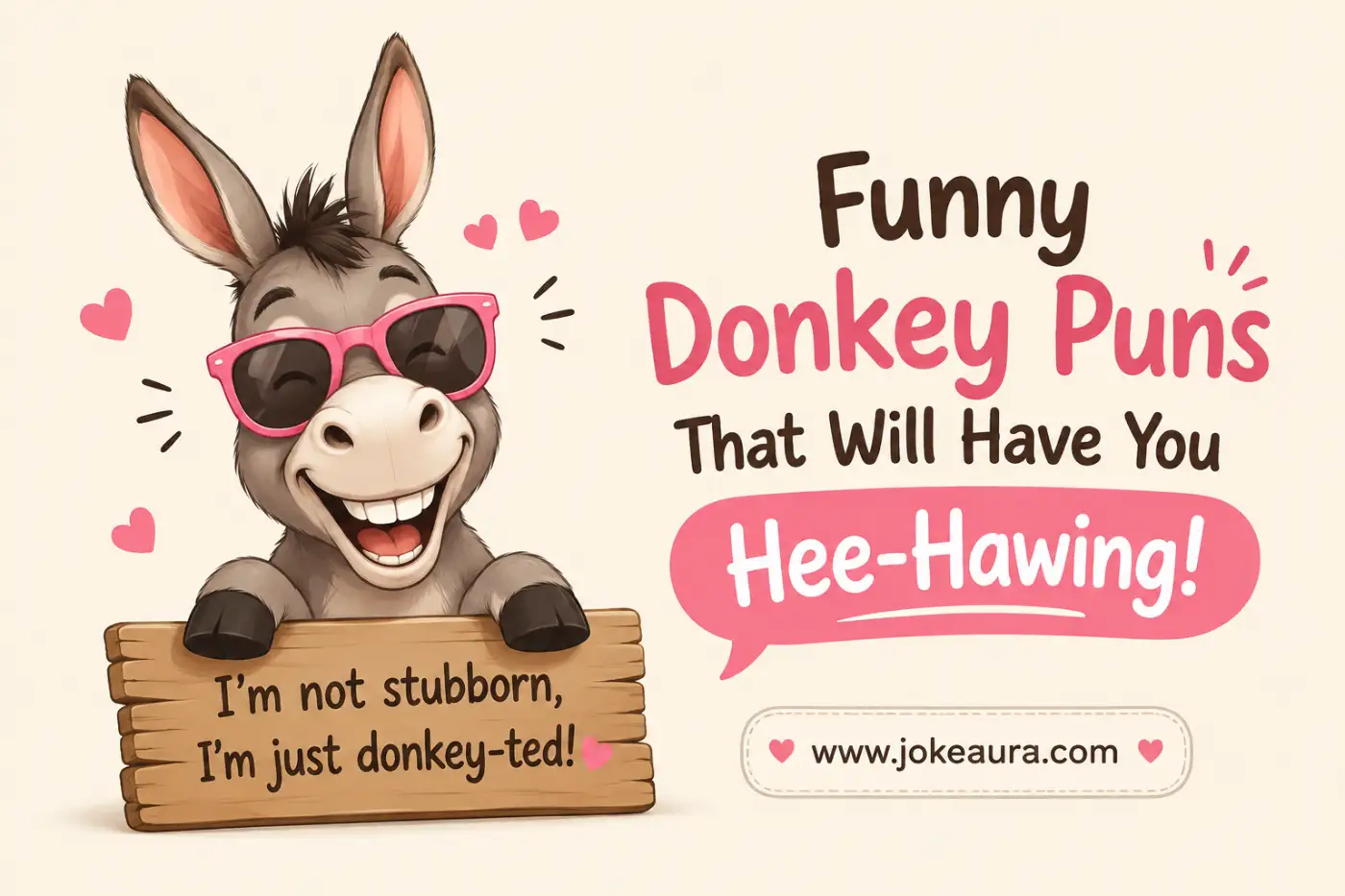 Funny Donkey Puns That Will Have You Hee-Hawing