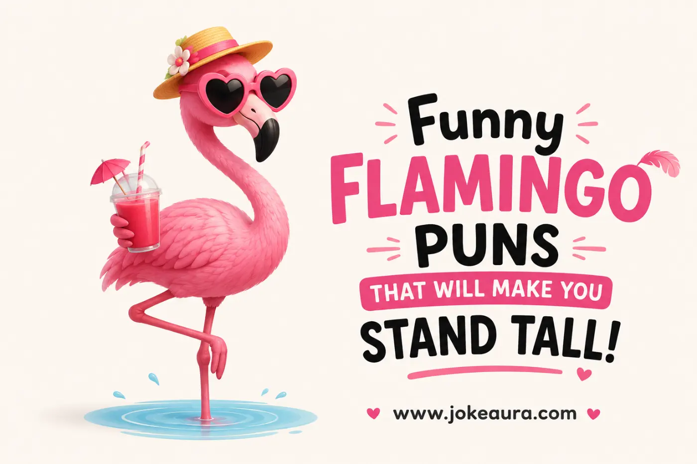 Funny Flamingo Puns That Will Make You Stand Tall