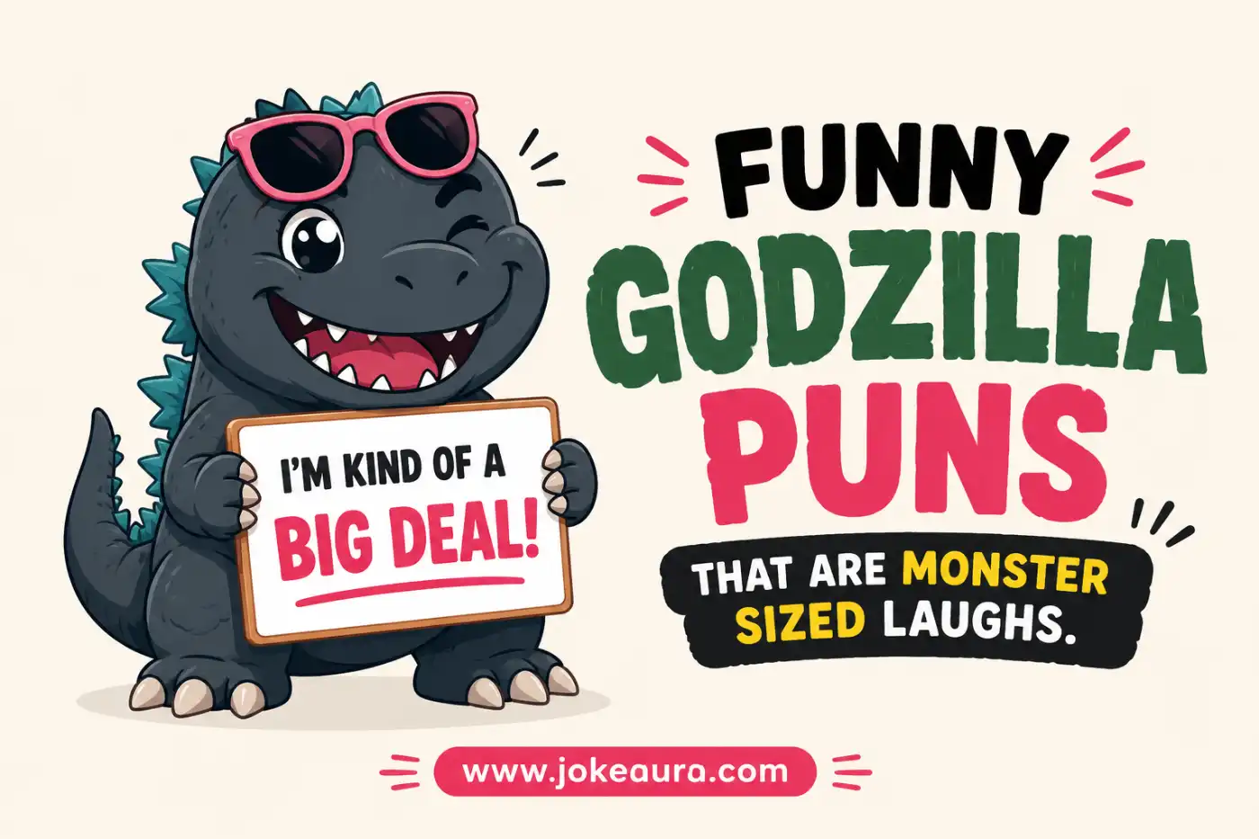 Funny Godzilla Puns That Are Monster Sized Laughs