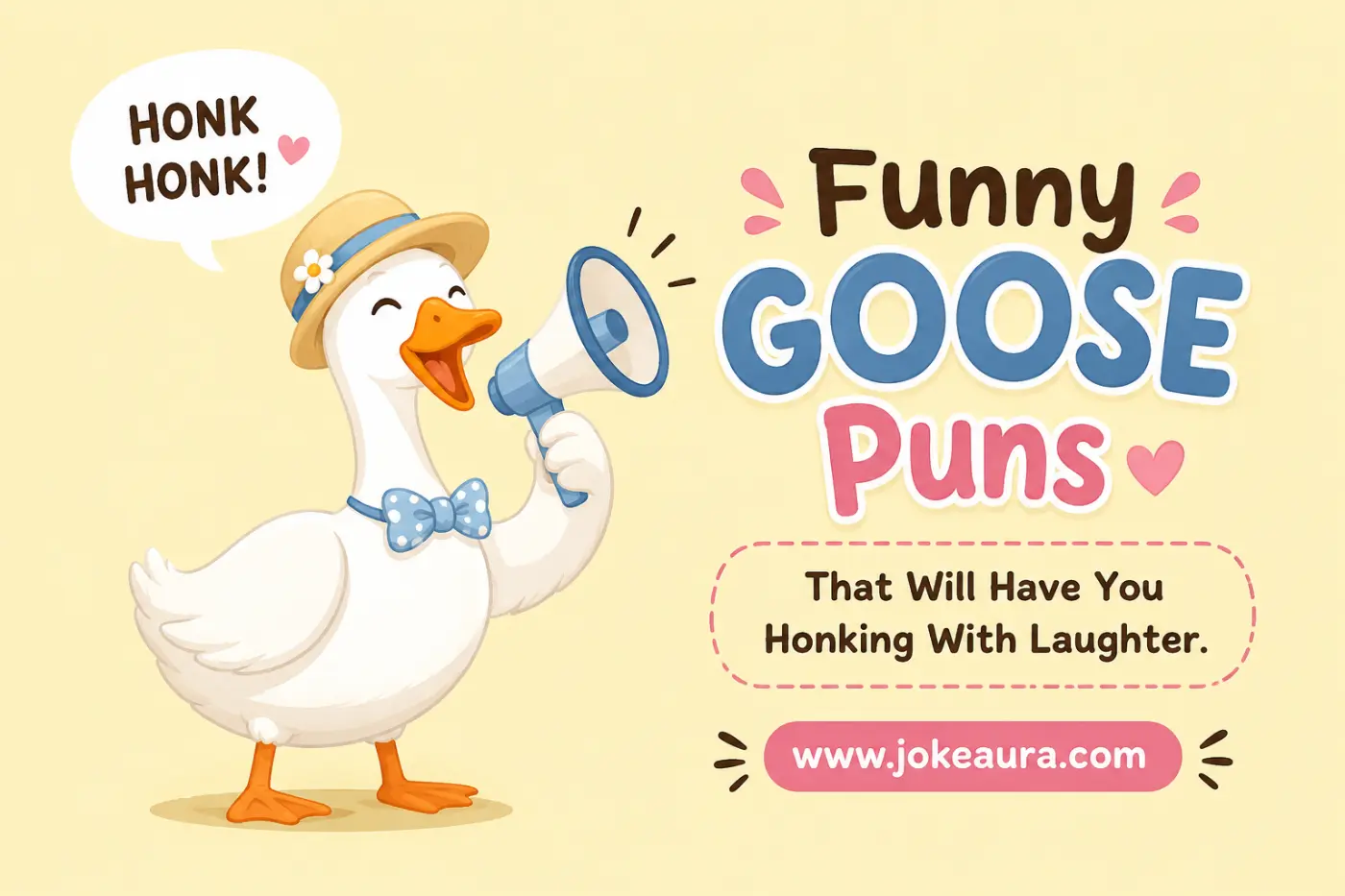 Funny Goose Puns That Will Have You Honking With Laughter
