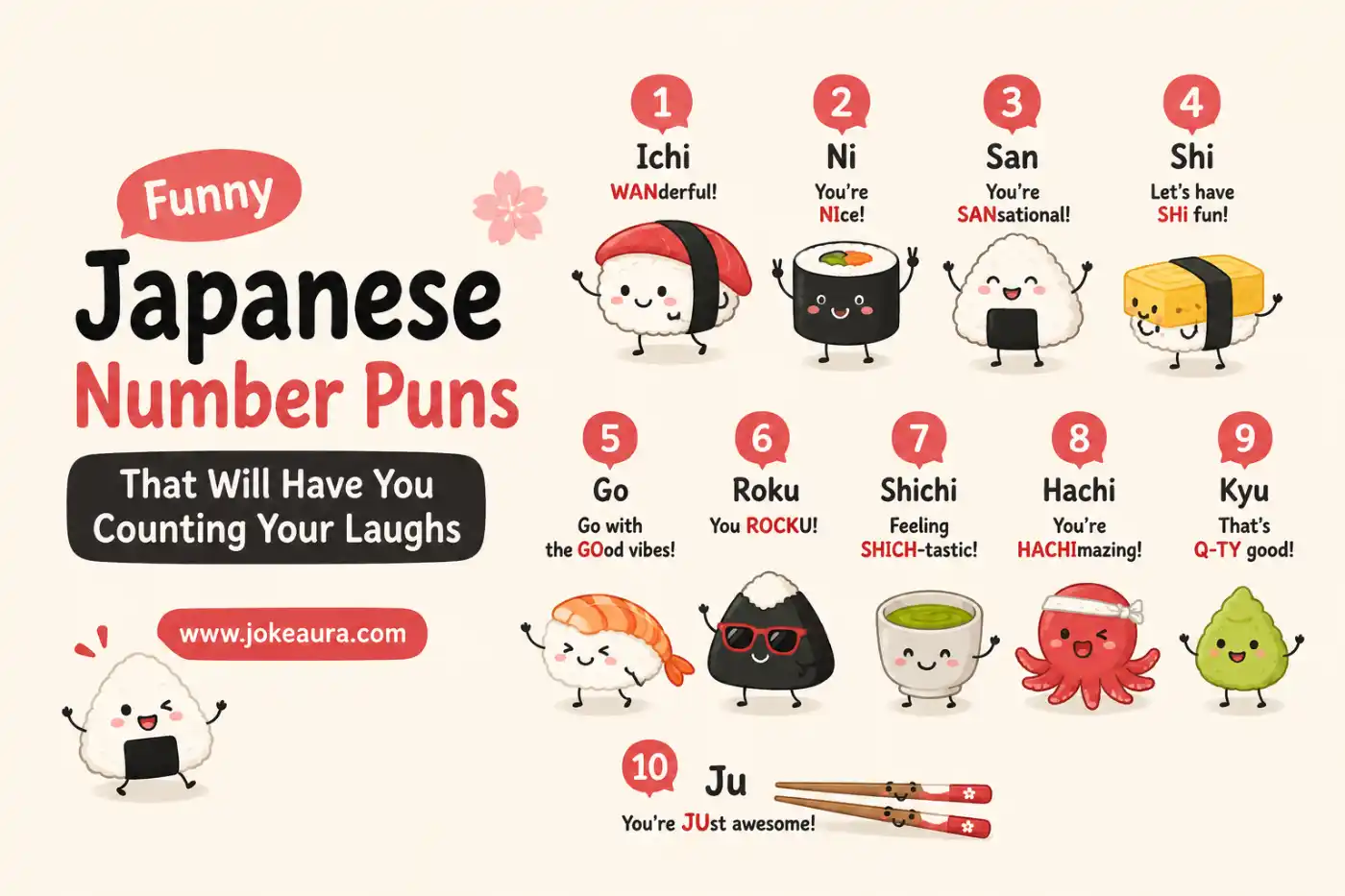 Funny Japanese Number Puns That Will Have You Counting Your Laughs