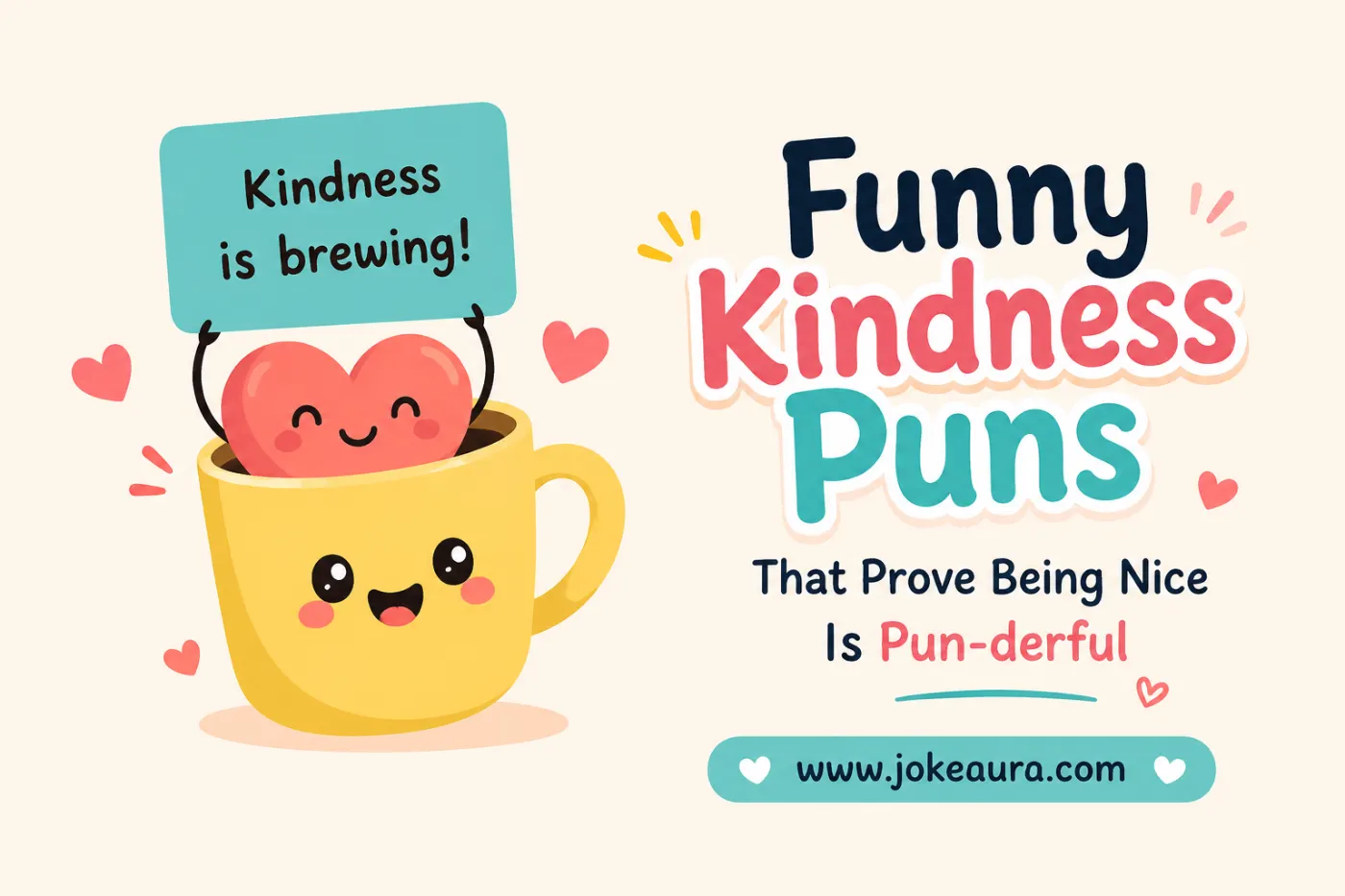 Funny Kindness Puns That Prove Being Nice Is Pun-derful