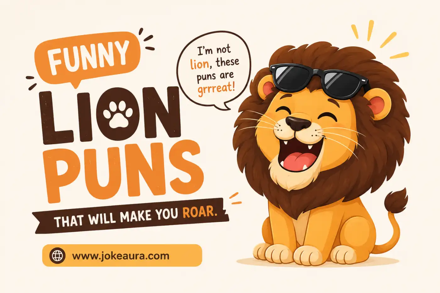 Funny Lion Puns That Will Make You Roar