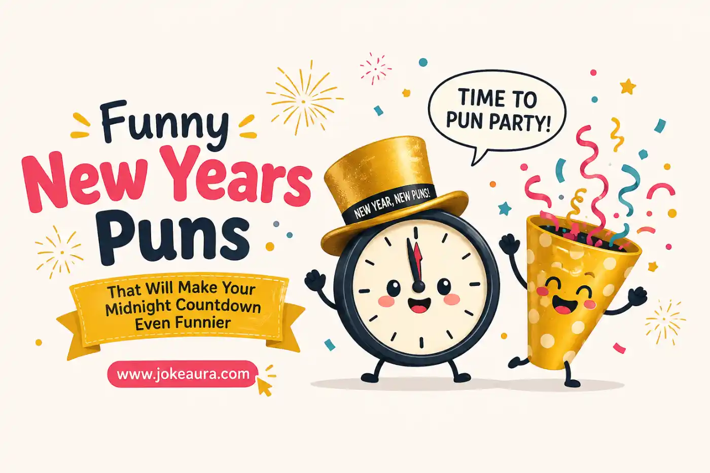 Funny New Years Puns That Will Make Your Midnight Countdown Even Funnier