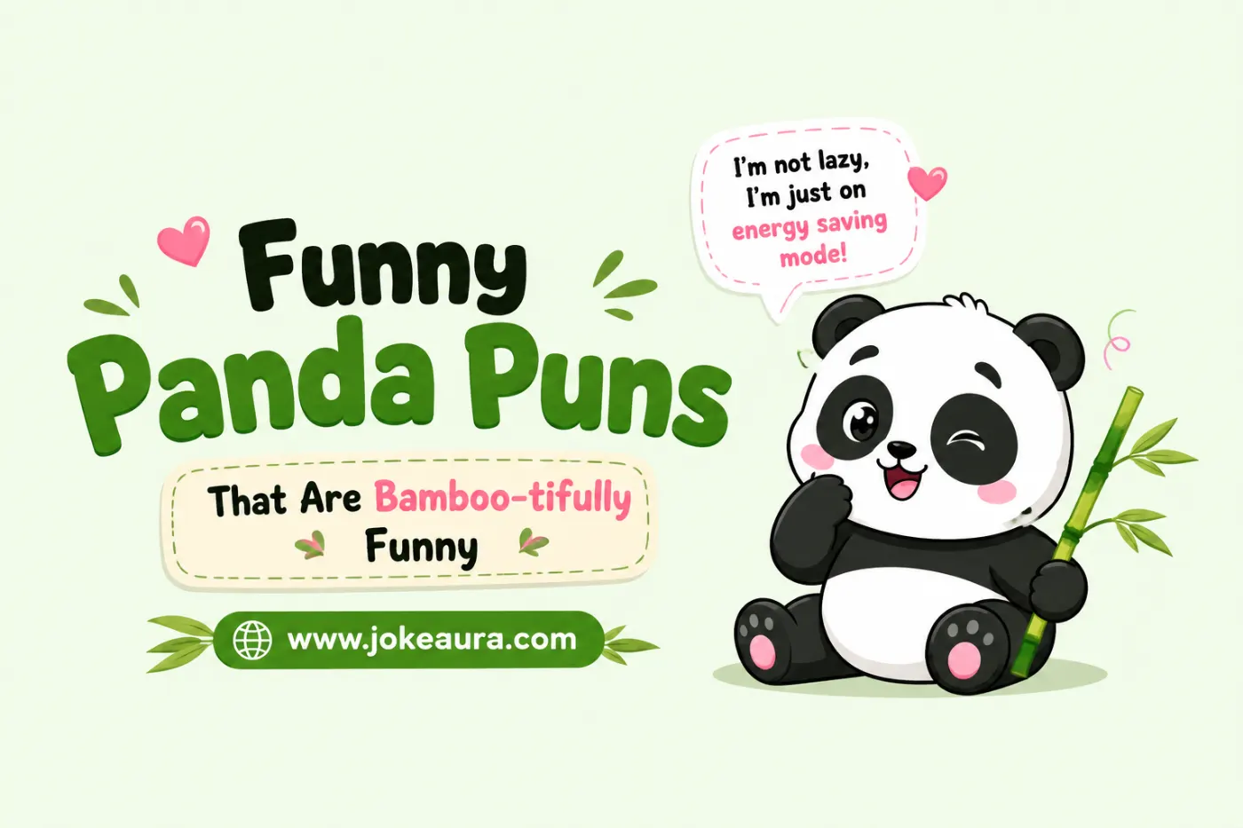 Funny Panda Puns That Are Bamboo-tifully Funny