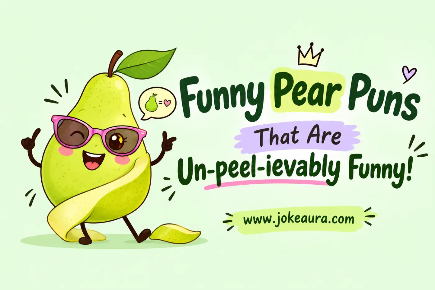 Funny Pear Puns That Are Un-peel-ievably Funny