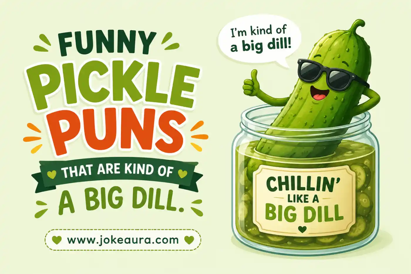 Funny Pickle Puns That Are Kind Of A Big Dill