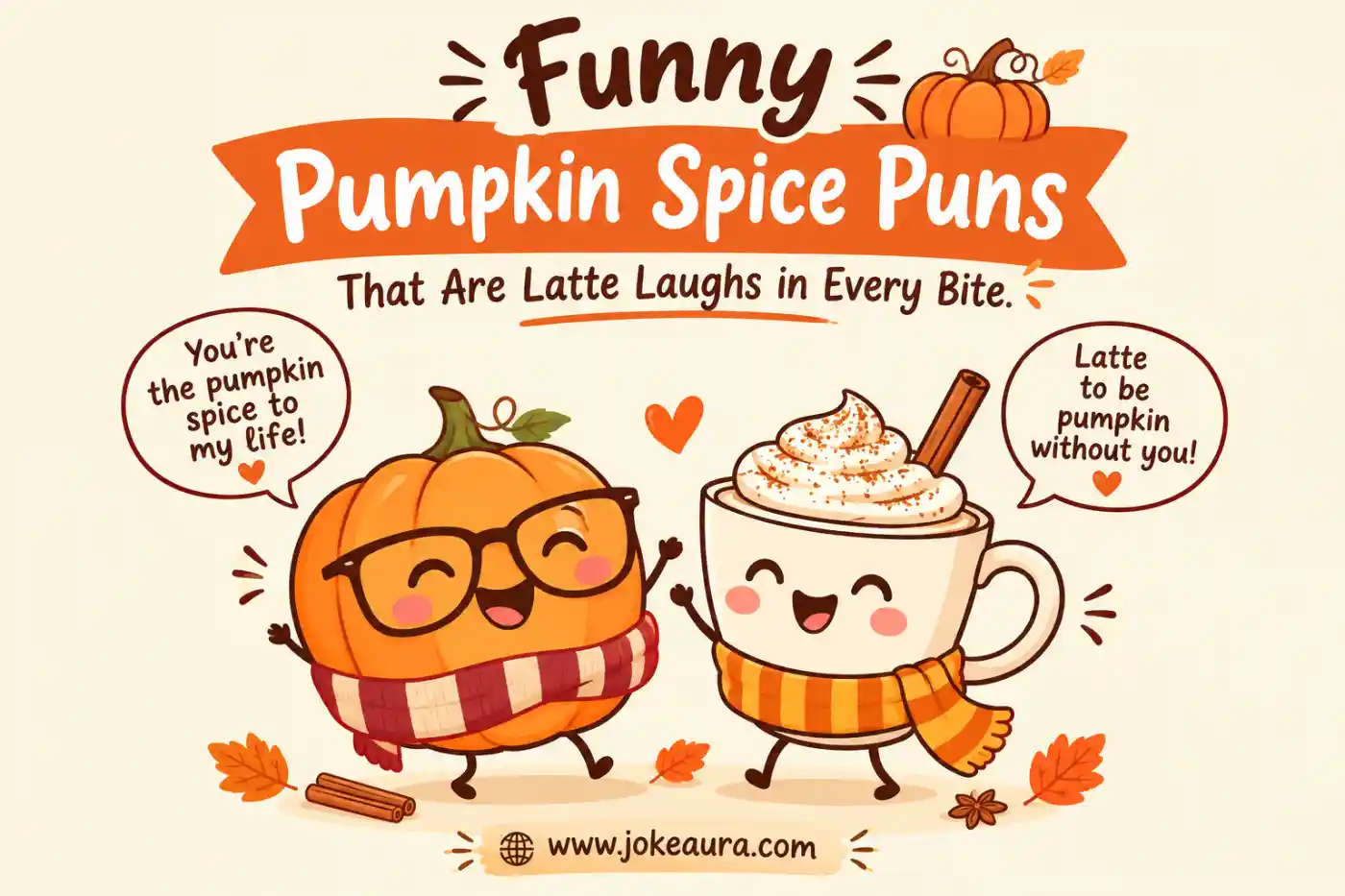 Funny Pumpkin Spice Puns That Are Latte Laughs in Every Bite