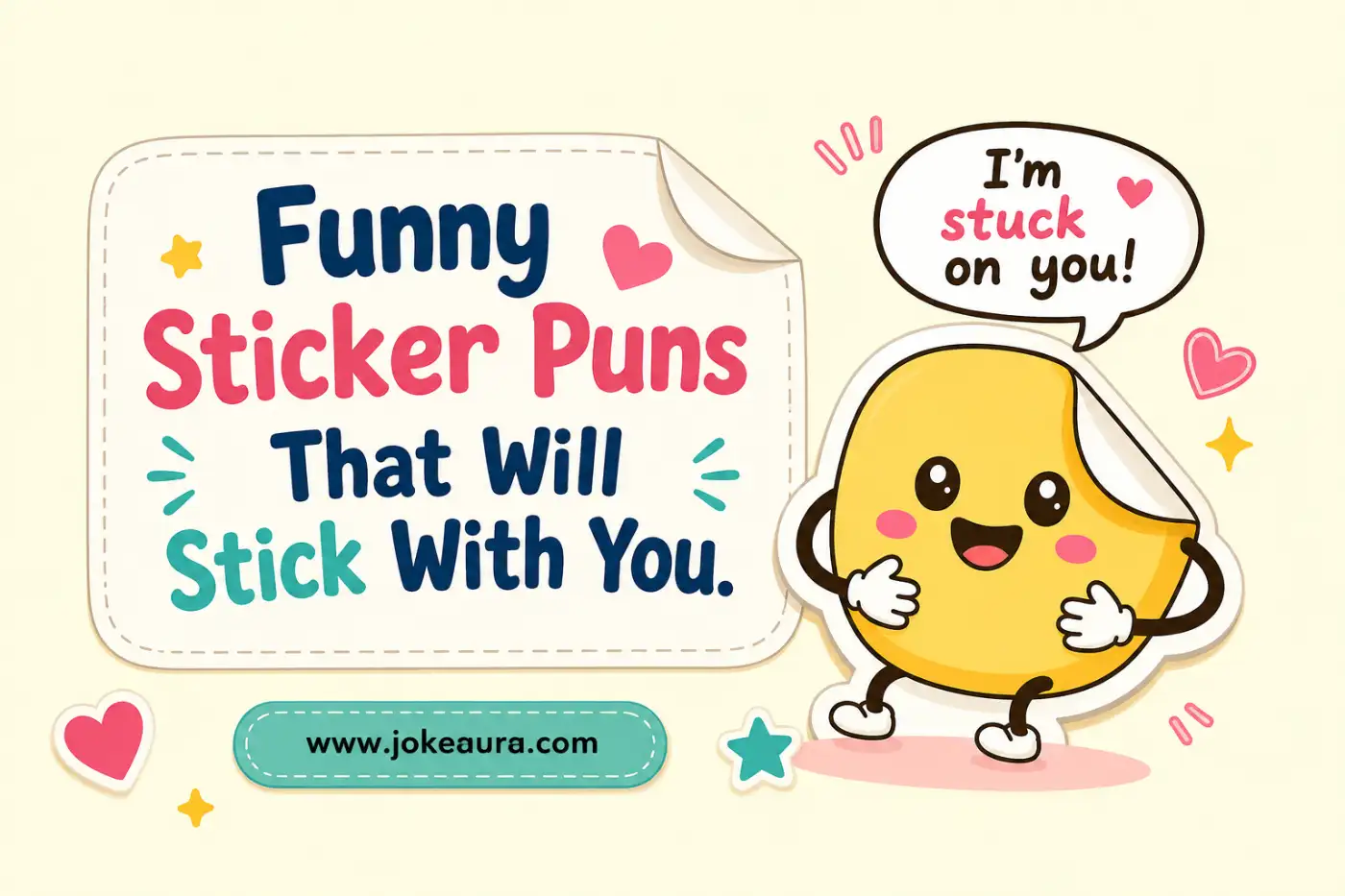 Funny Sticker Puns That Will Stick With You