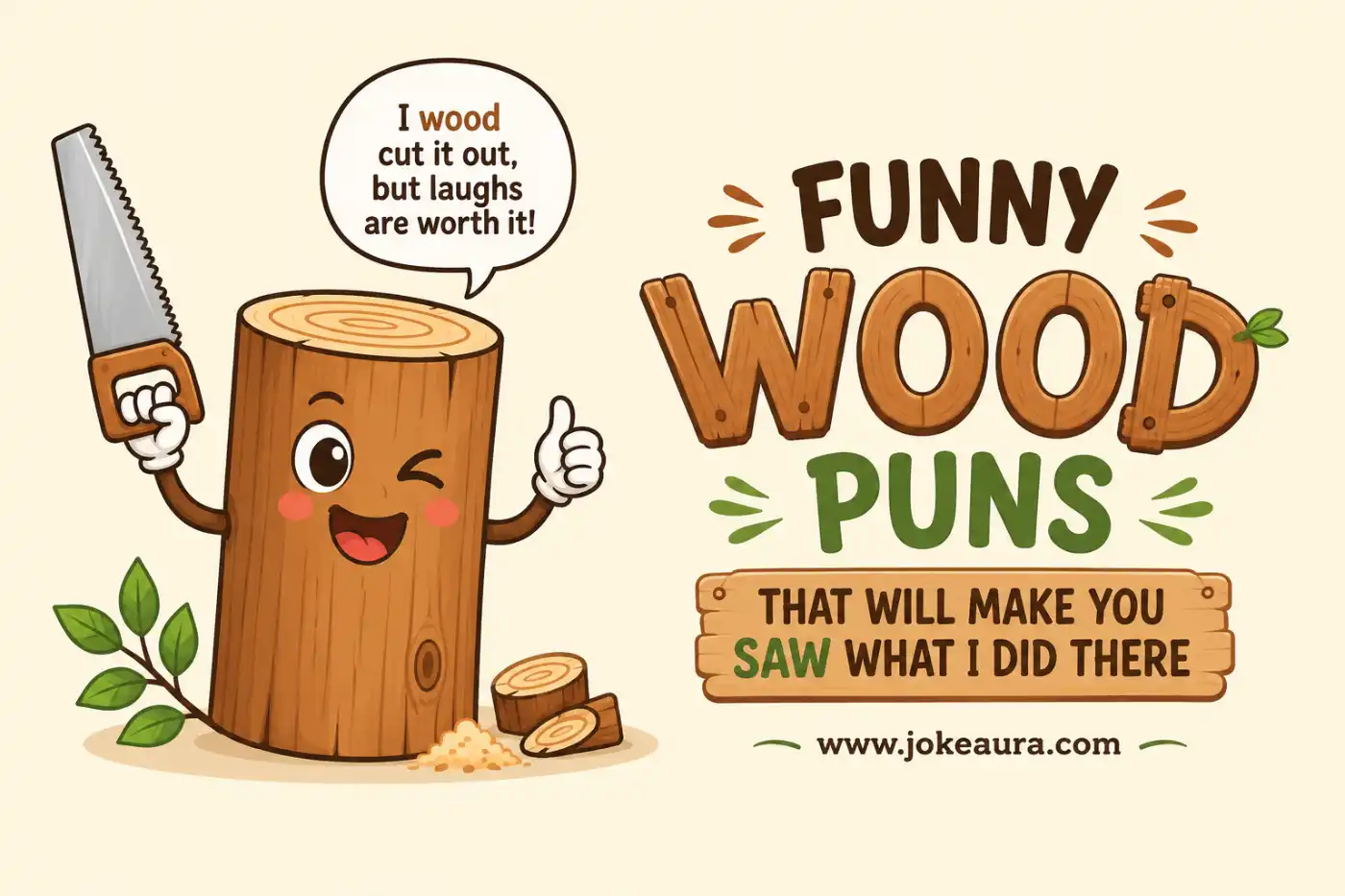 Funny Wood Puns That Will Make You Saw What I Did There