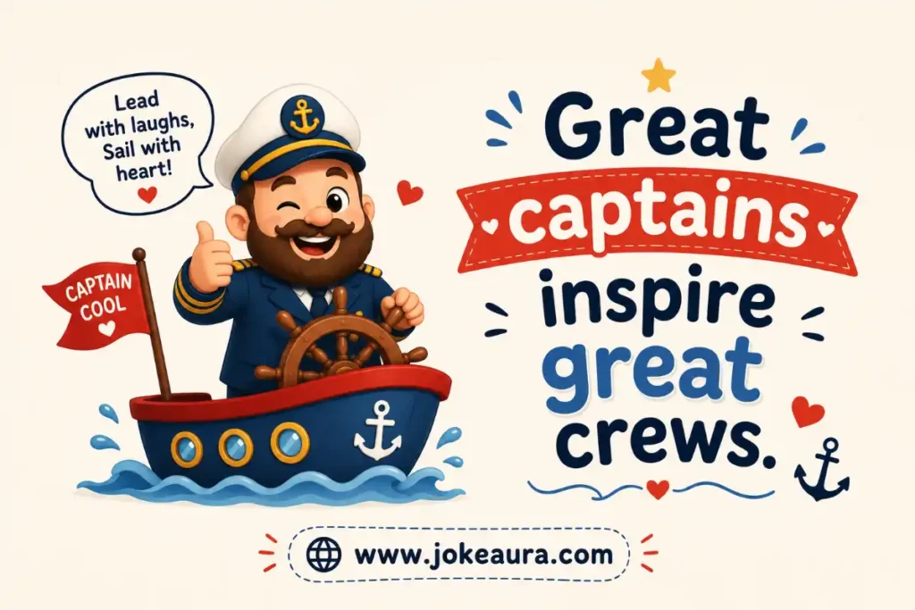 Great captains inspire great crews.