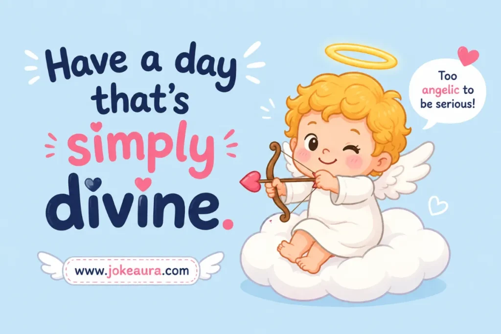 Have a day that’s simply divine.