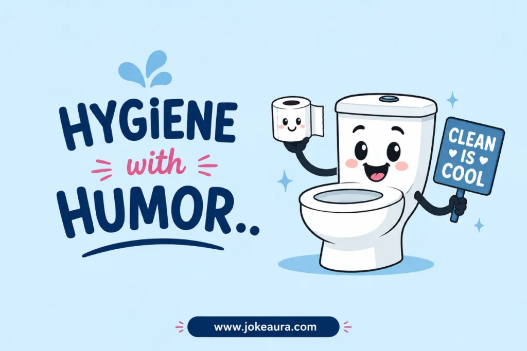Hygiene with humor.