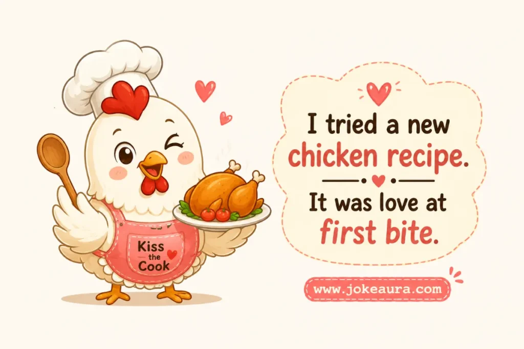 I tried a new chicken recipe. It was love at first bite.