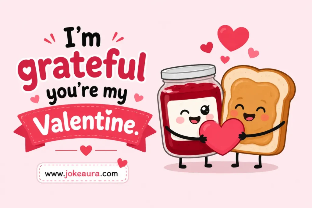 I’m grateful you’re my Valentine.