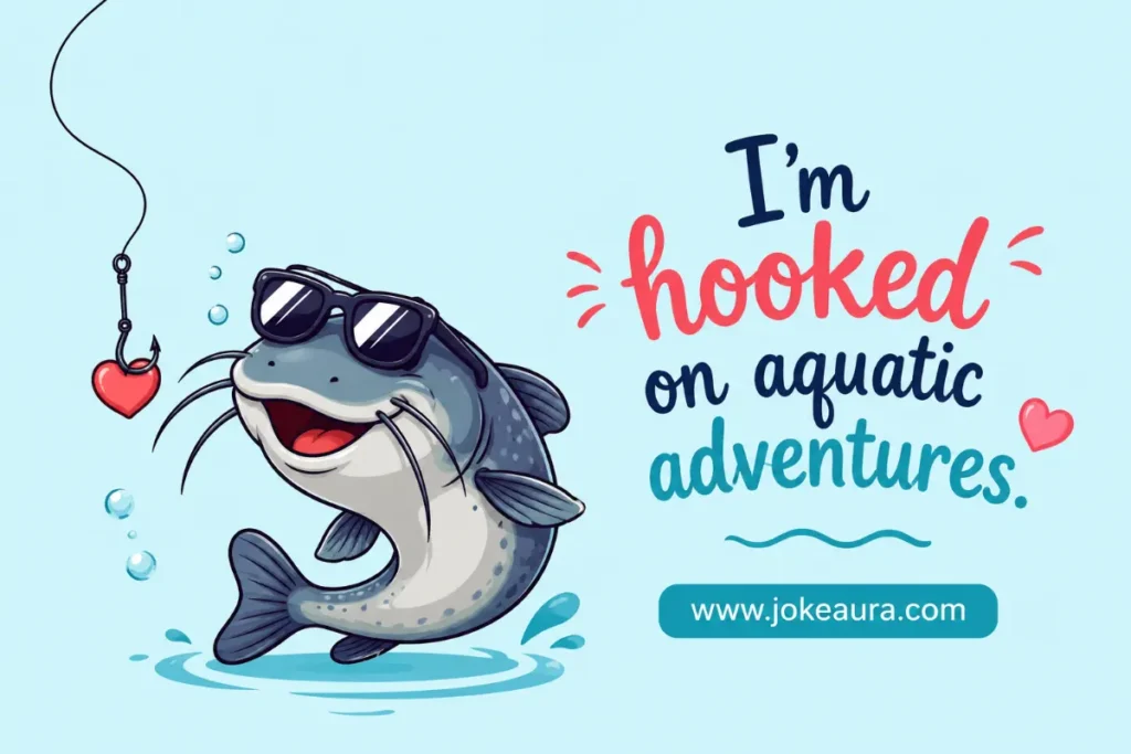 I'm hooked on aquatic adventures.