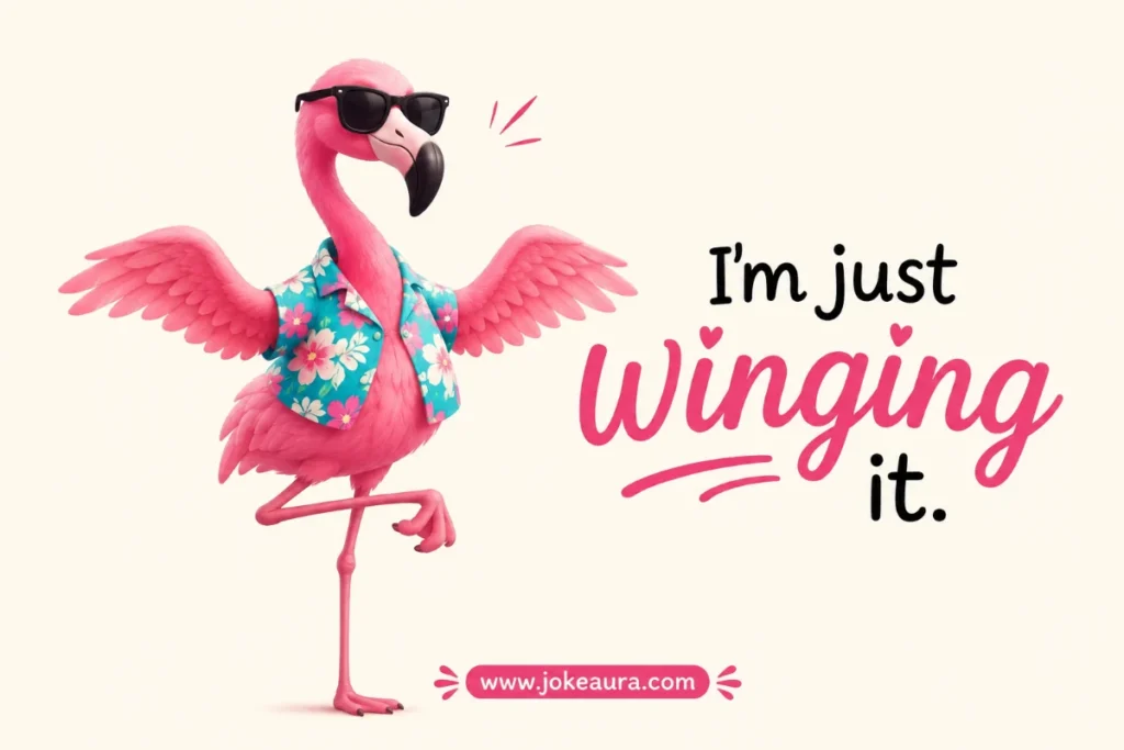 I'm just winging it.