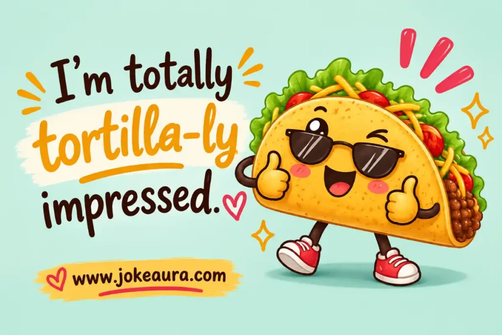 I'm totally tortilla-ly impressed.