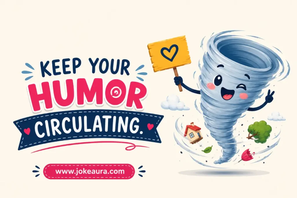 Keep your humor circulating.
