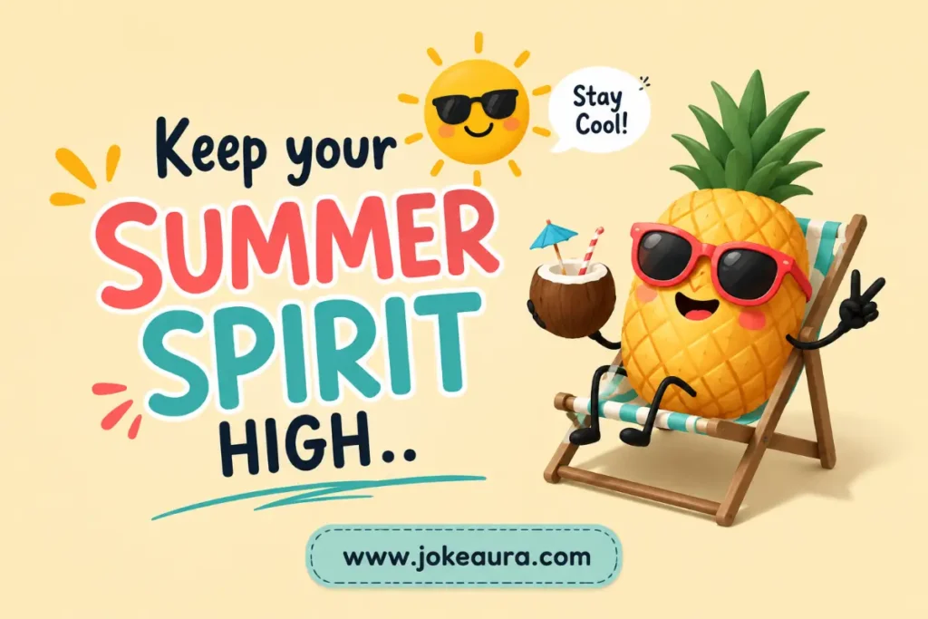 Keep your summer spirit high.