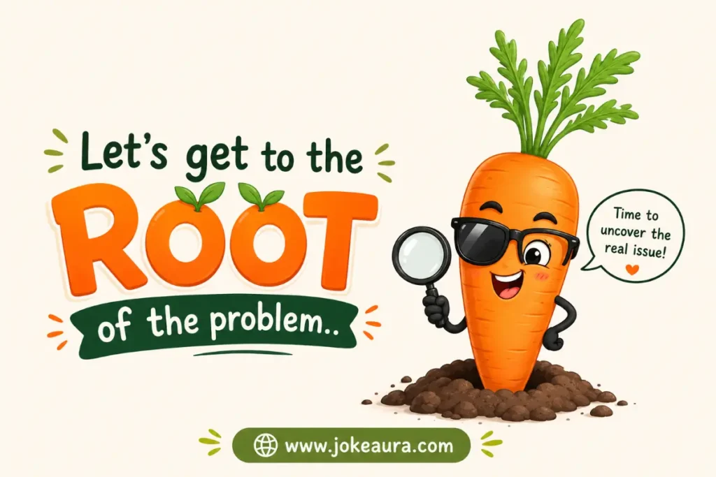 Let's get to the root of the problem.