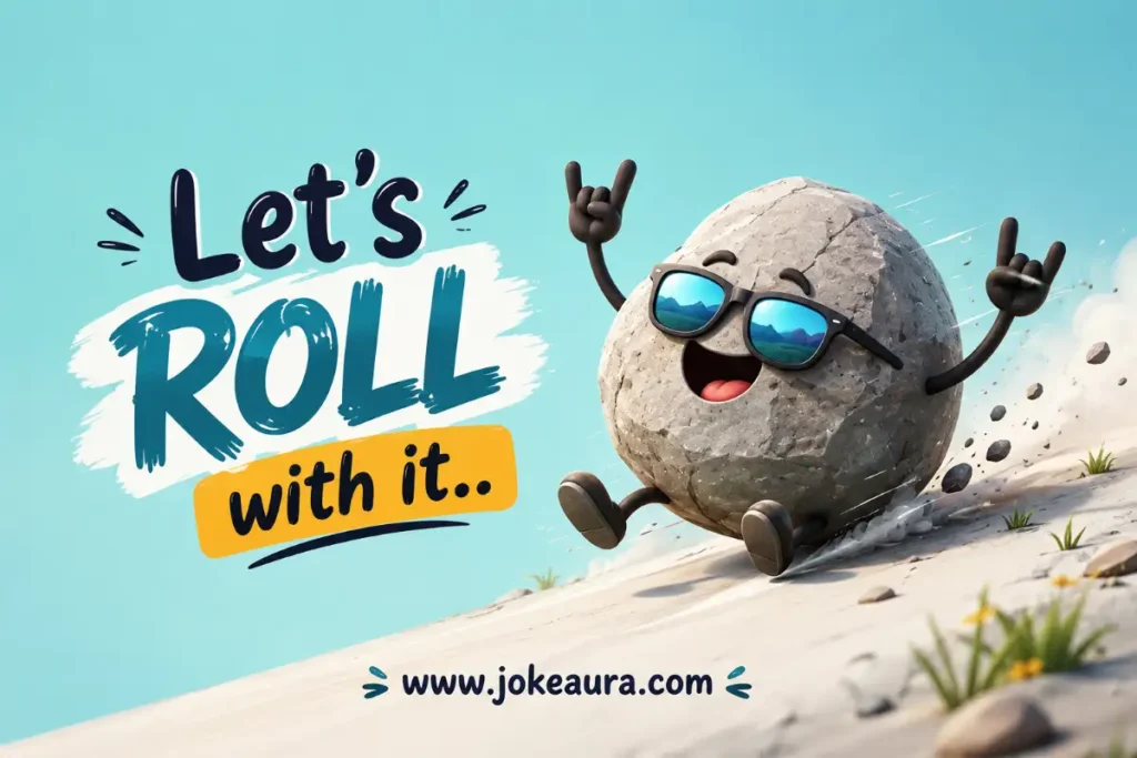 Let's roll with it.