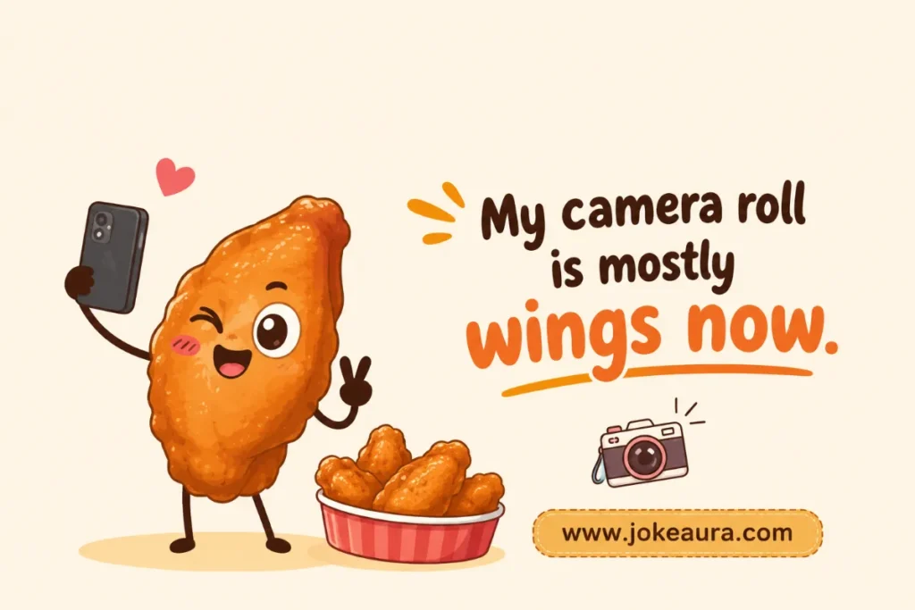 My camera roll is mostly wings now.