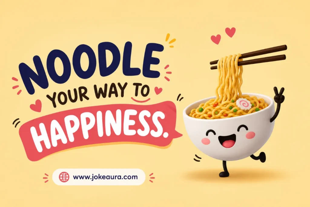 Noodle your way to happiness.