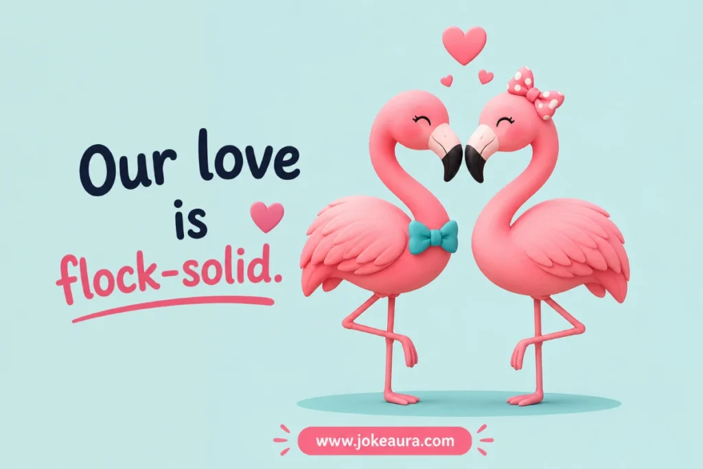 Our love is flock-solid.