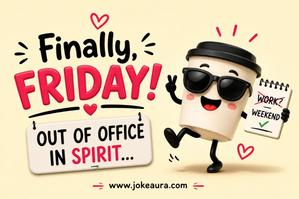 Out of office in spirit.